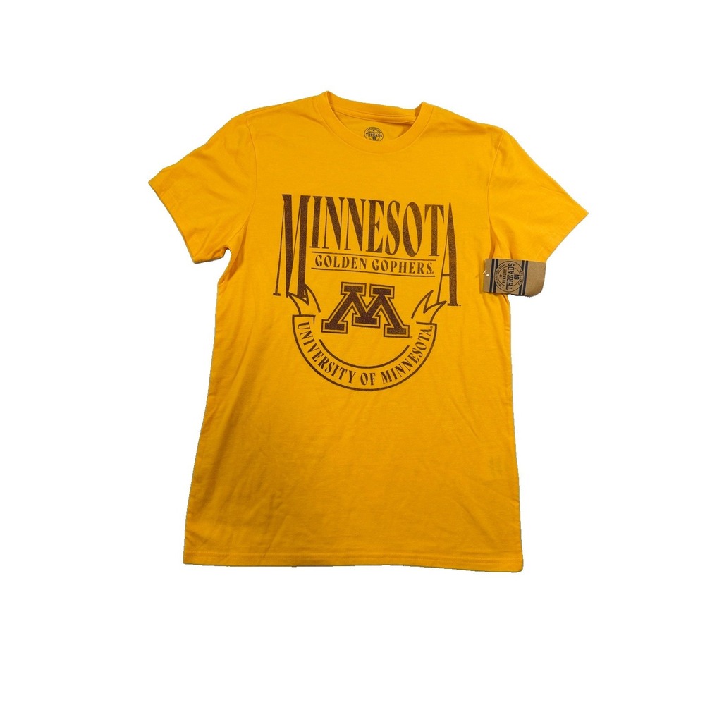 New Mens Small NCAA Minnesota Golden Gophers Tee SS Crew Neck T-Shirt